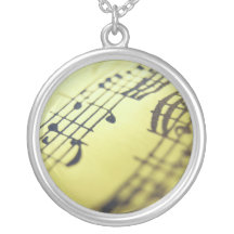 Sonata Sheet Music 3 Pendants
