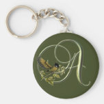 Sonbird Initials A Key Chains