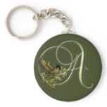 Sonbird Initials A Key Chains