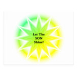 SONburst: Let the SON shine Postcard