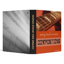 Song and Music Compositions Binder by lifethroughalens Song and Music Compositions Binder