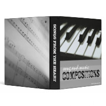 Song and Music Compositions Binder by lifethroughalens Song and Music Compositions Binder