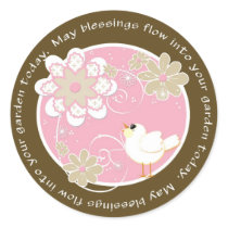 Song Bird Blessings stickers