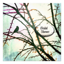 Song of Hope Bridal Shower Custom Invitations