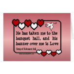 Song of Solomon 2:4 cards