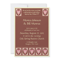 Song of Solomon Wedding Invitation