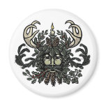 Song of Solstice Greenman Fridge Magnet