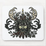 Song of Solstice Greenman Mouse Pad