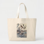 Song Sparrows in the Spring Canvas Bags