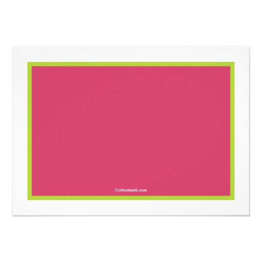 Songbird Birthday Party Invitation