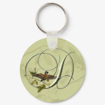 Songbird Initial D keychains by initials Songbird Initial D keychains