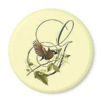 Songbird Initial G Refrigerator Magnets