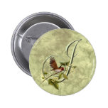 Songbird Initial J Pinback Buttons
