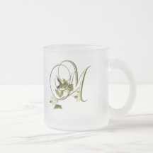 Songbird Initial M Mugs