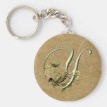 Songbird Initial Y Key Chain