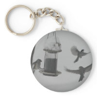 Songbirds Snow song * keychain