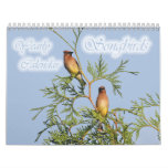 Songbirds Yearly Calendar