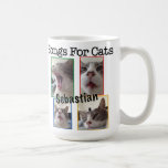 Songs For Cats - Sebastian Coffee Mug mugs