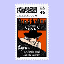 Songs for Halloween stamps