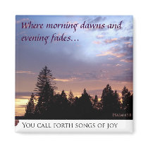 Songs of Joy magnet by dollargrafix Songs of Joy magnet