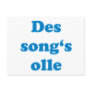 song's olle Bavarian saying Bavarian Bavaria Postcards