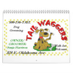 SONJATAILWAGGERSBUSCARD WALL CALENDAR