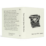 Sonnet # 18 by William Shakespeare binders
