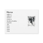 Sonnet # 18 by William Shakespeare Business Card Template