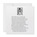 Sonnet # 18 by William Shakespeare Invitations