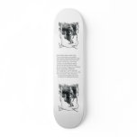 Sonnet # 18 by William Shakespeare Skate Board