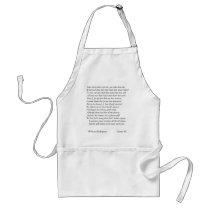 Sonnet # 40 by William Shakespeare Apron