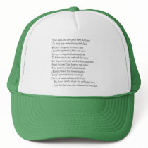 Sonnet # 5 by William Shakespeare Mesh Hat