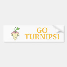 Sonniton State University Turnips Bumper Stickers