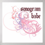 Sonogram Babe posters