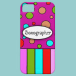 Sonographer iPhone 5 Case Stripes and Dots casemate cases