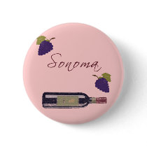 Sonoma Pinback Button