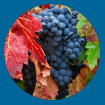 Sonoma in the Fall wall clocks