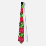 "Sonoma Red Rose" Wedding Tie