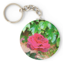 Sonoma Rose  Keychain