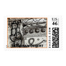 Sonoran Desert Postage Stamp