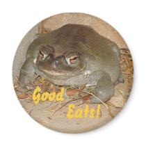 Sonoran Toad Good, Eats! Arizona magnet by Precambrian Sonoran Toad Good, Eats! Arizona magnet