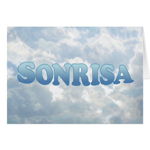 Sonrisa (Smile in Spanish) MultProducts Card Zazzle