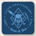Sons of Ben - Plastic Coaster Set