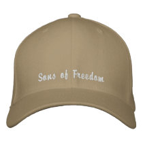 Sons of Freedom Embroidered Hats