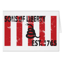 Sons of LIberty Est. 1765 Card