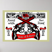 Sons Of Liberty! Poster