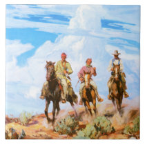 Sons of the Desert - Large Ceramic Tile