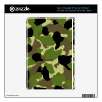 Sony Reader Pocket Edition Camouflage Custom Skin