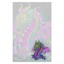 "Sonya" Rainbow Believe Dragon Art Stationery