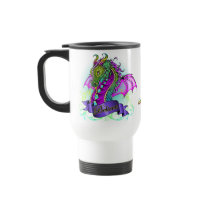 "Sonya" Rainbow Believe Dragon Art Travel Mug mugs